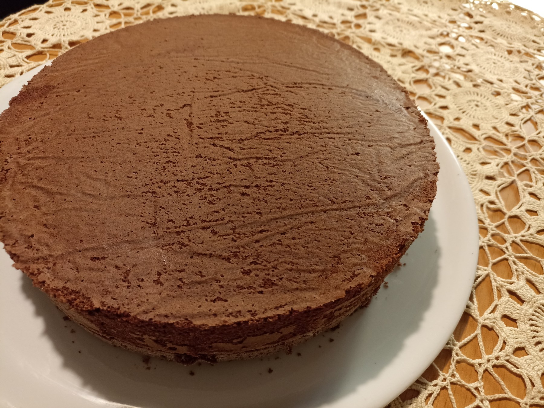 pan di spagna al cacao